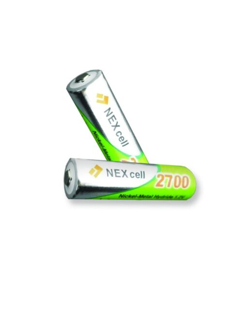 NEXCELL AA Rechargeable Battery 2700 mAh Pack of 2 - B43B
