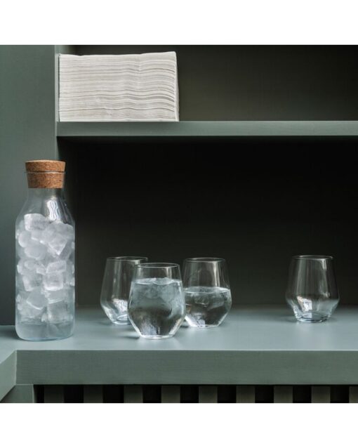 IKEA IKEA 365+  Clear Glass Carafe With Cork Stopper 1 L - Image 5
