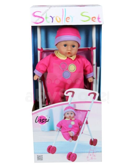 LISSI Stroller W/30 cm Baby Promo Set