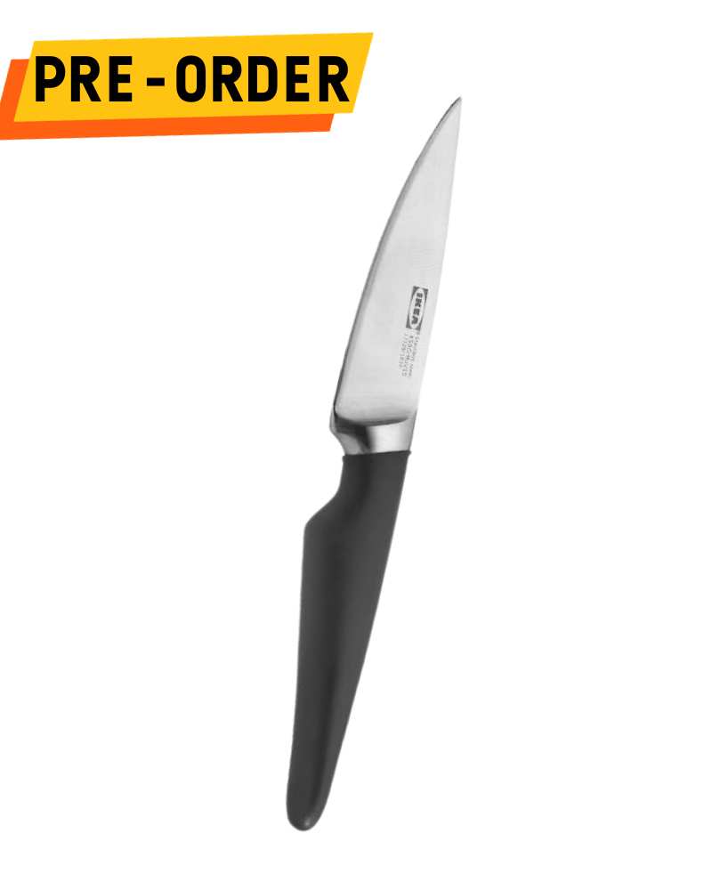 VÖRDA Paring knife, black - IKEA
