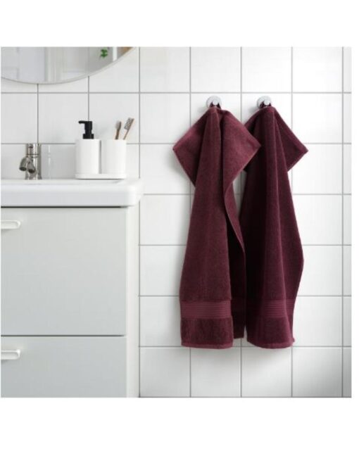IKEA FREDRIKSJÖN Hand Towel Deep Red 40x70 cm - Image 4