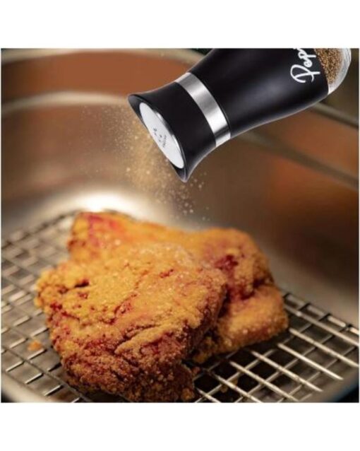 Refillable Salt & Pepper Shakers Set of 2 - Image 5