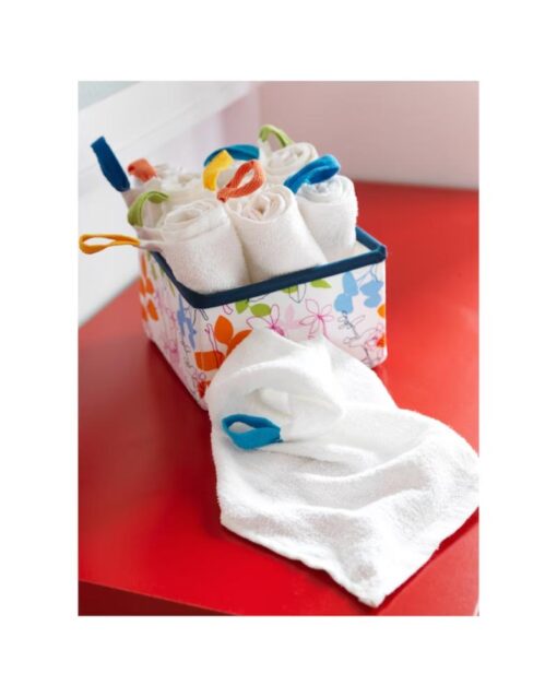 IKEA KRAMA Washcloth White 30x30 cm 10 Pack - Image 5