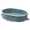 IKEA UTBJUDA Add-On Unit F Stackable Lunch Box For Dry Food Grey-Turquoise 0.3 L
