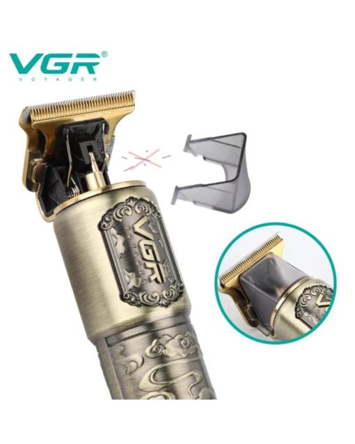 VGR Hair Trimmer For Men Gold (tala) V-073 - Image 2