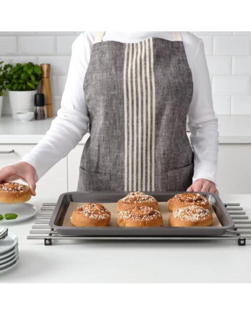 IKEA HEMMABAK Baking Tin Grey 40x30 cm - Image 5