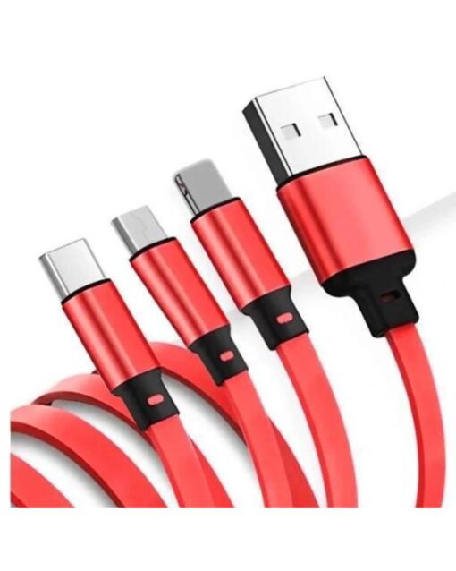 3 In 1 Retractable USB Cable - Image 2