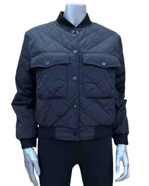 SOFT BLUE Short Bomber Ladies Jacket