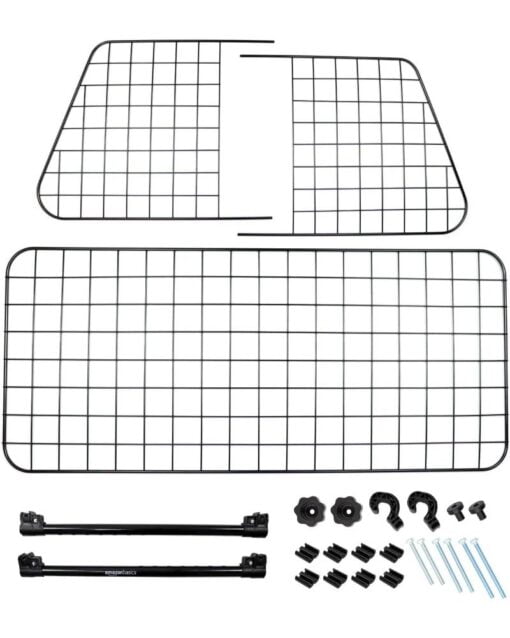 AMAZON BASICS Adjustable Dog Car Barrier 40.64 CM Black - Image 2