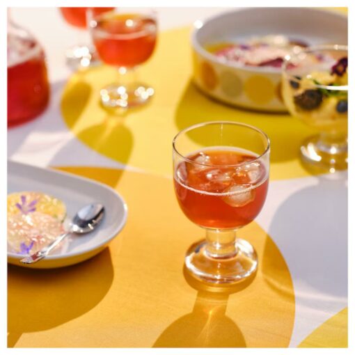 IKEA BRÖGGAN Goblet Clear Glass 25 cl - Image 2