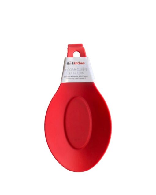 Silicone Spoon Rest Red