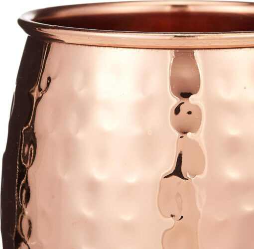 Copper Mule Brown Mocktail Glass 8.5 cm - Image 4
