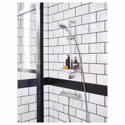 IKEA BROGRUND Shower Shelf Chrome-Plated 25x4 Cm - Image 3