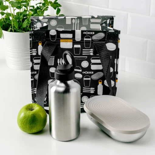 IKEA ENKELSPÅRIG Water Bottle Stainless Steel/Black 0.7 L - Image 5