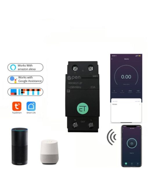 TUYA Smart Circuit Breaker 2P 10A