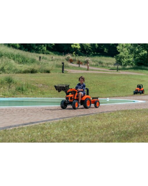 FALK Kubota Backhoe with trailer - Image 2