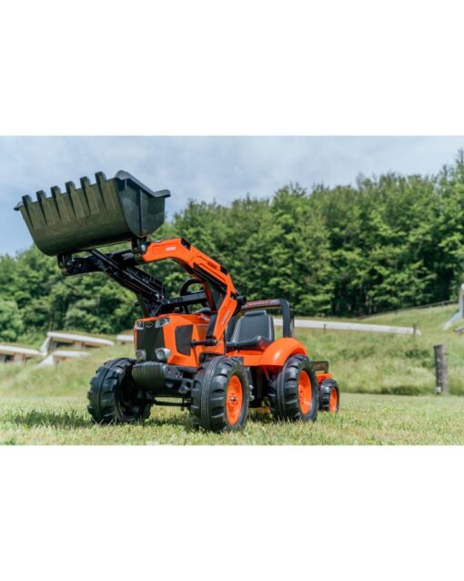 FALK Kubota Backhoe with trailer - Image 4