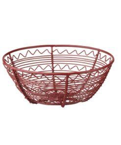 IKEA VINTERFINT Basket Handmade Red 20cm