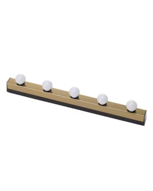 IKEA MUSIK Brass-Coloured Wall Lamp Wired-In Installation