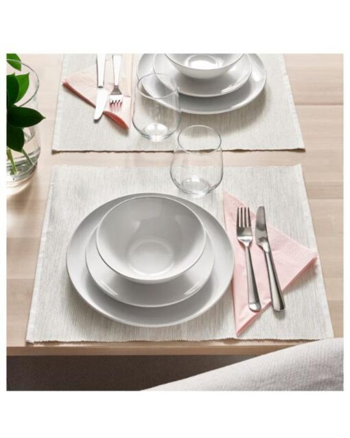 IKEA GODMIDDAG 18-Piece Service White - Image 4