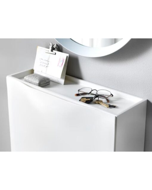 IKEA TRONES Shoe Cabinet/Storage White 52x18x39cm - Image 3