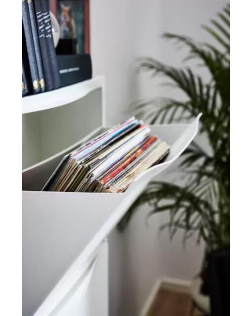 IKEA TRONES Shoe Cabinet/Storage White 52x18x39cm - Image 4