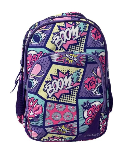 LOCKER School Kids Backpack Crazy Girl - Image 3