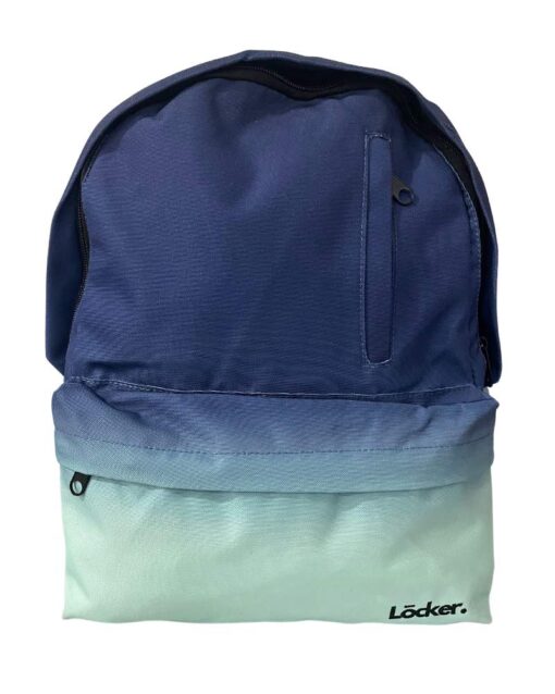 LOCKER Gradient Backpack Navy Aqua