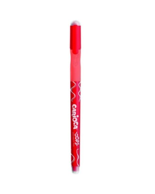 CARIOCA Oops Erasable Pen Red