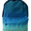 LOCKER Gradient Backpack Aqua Blue