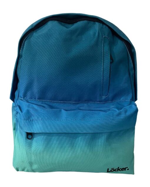LOCKER Gradient Backpack Aqua Blue
