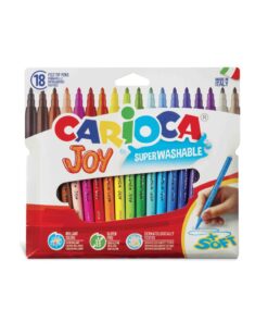 CARIOCA Joy Paper Wallet 18Pcs Felt Tip Pens