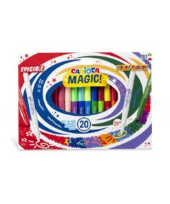 CARIOCA Magic Markers Erasable Set Of 20 Felt Tip