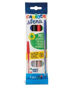 CARIOCA Sfera Ball Pen 1.0Mm 4-Colors
