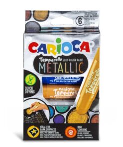 CARIOCA Temperello 6Pcs Metalic