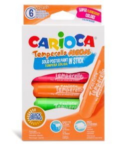CARIOCA Temperello 6Pcs Neon