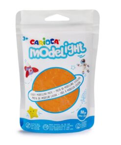 CARIOCA Modelight Orange Light Modeling Clay 50G