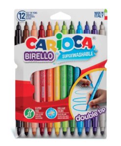 CARIOCA Birello Double Tip Set Of 12 Paper Wallet