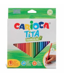 CARIOCA Tita Triangular Colored Pencil 24Pcs