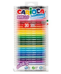 CARIOCA Birello Double Tip Felt Pens Set Of 30