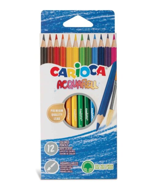 CARIOCA Acquarell Set Of 12 Wood Pencils