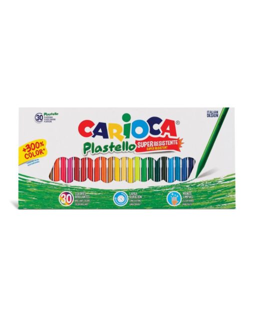 CARIOCA Plastello Set Of 30 Super Resistent