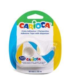 CARIOCA Adhesive Tape With Dispenser 19Mm*33Mm