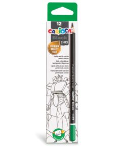 CARIOCA Pencils Black 2H/4 Set Of 12