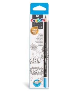 CARIOCA Pencils Black H3 Set Of 12