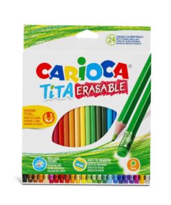 CARIOCA Tita Erasable Coloring Pencils Set Of 24