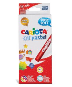 CARIOCA Oil Pastel Set Of 12 Super Soft