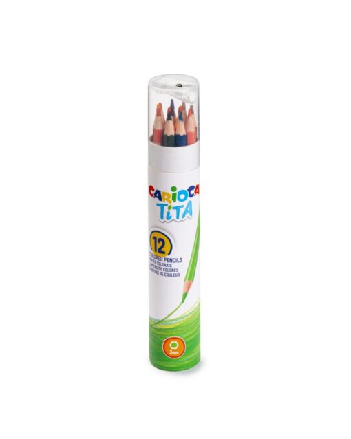 CARIOCA Tita Papertube W/Sharp 12Colors