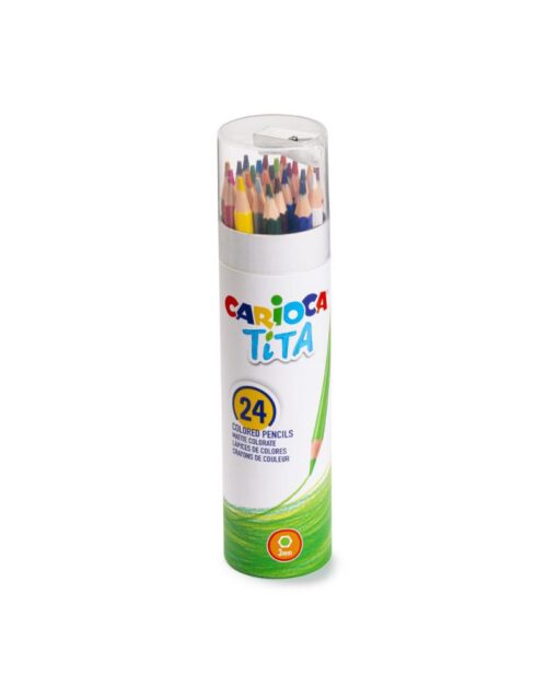 CARIOCA Tita Matite Colorate 24 Colored Pencils