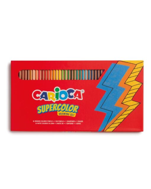 CARIOCA Supercolor Drawing Set Of 40 Pcs